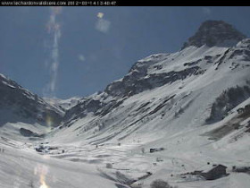 Imagen de vista previa de la cámara web Val-d'Isère - ski area Le Chardon